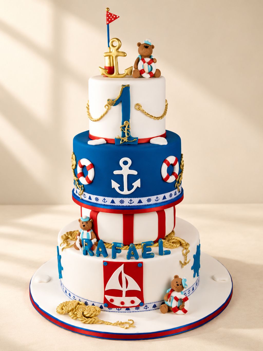 كعكة أطفال حقيقية من Nelly's Cakes، التصميم أطفال 001