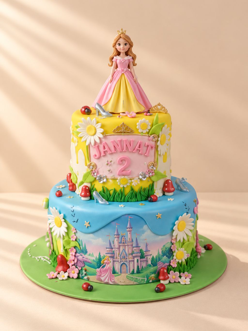 كعكة أطفال حقيقية من Nelly's Cakes، التصميم أطفال 011