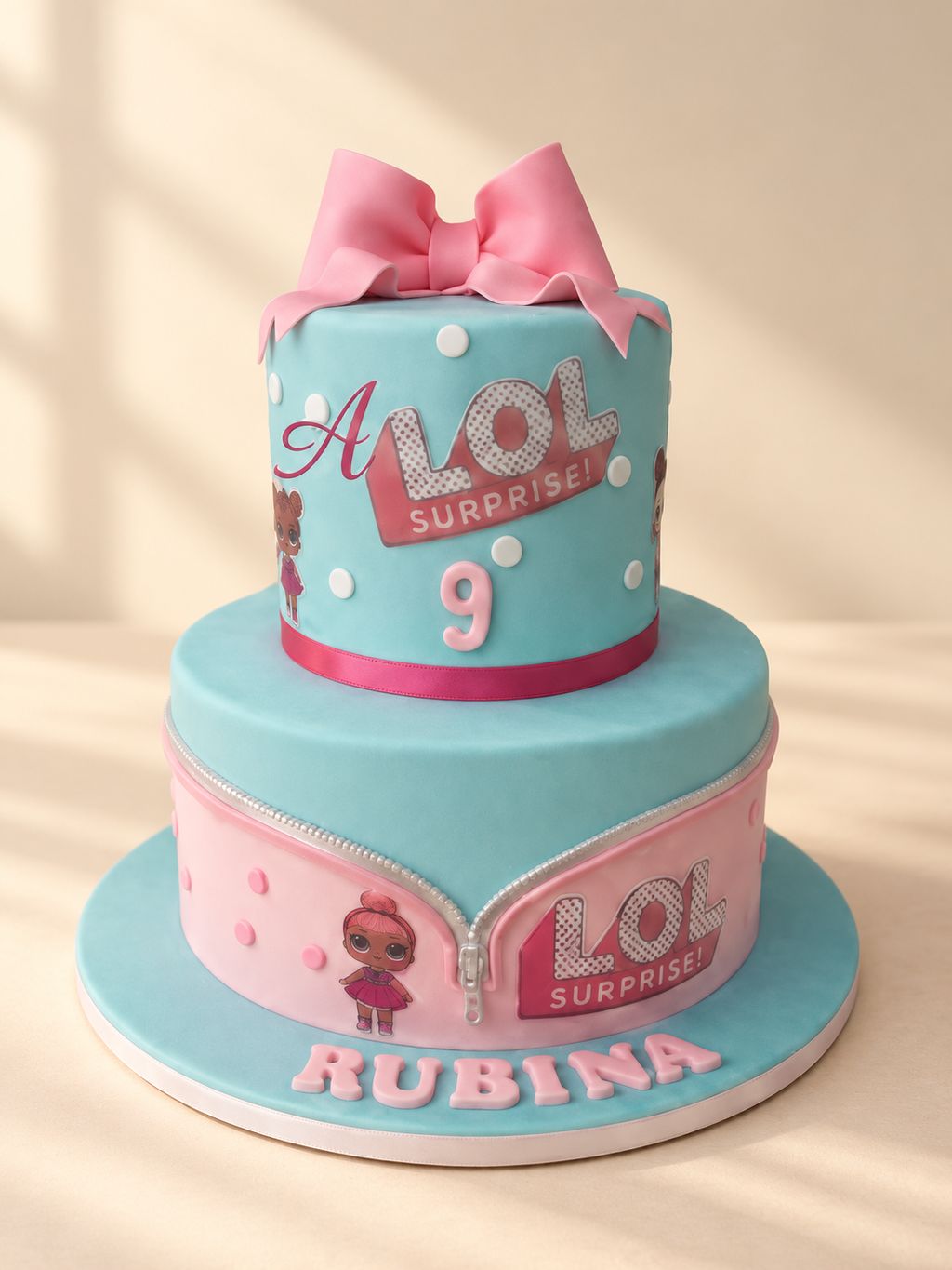 كعكة أطفال حقيقية من Nelly's Cakes، التصميم أطفال 012