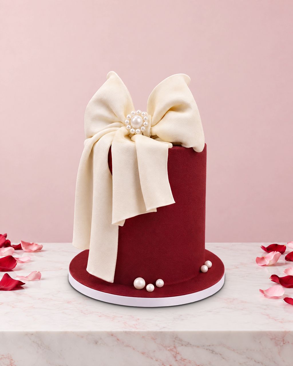 Настоящий торт ко Дню святого Валентина от Nelly's Cakes, дизайн «День святого Валентина 002»