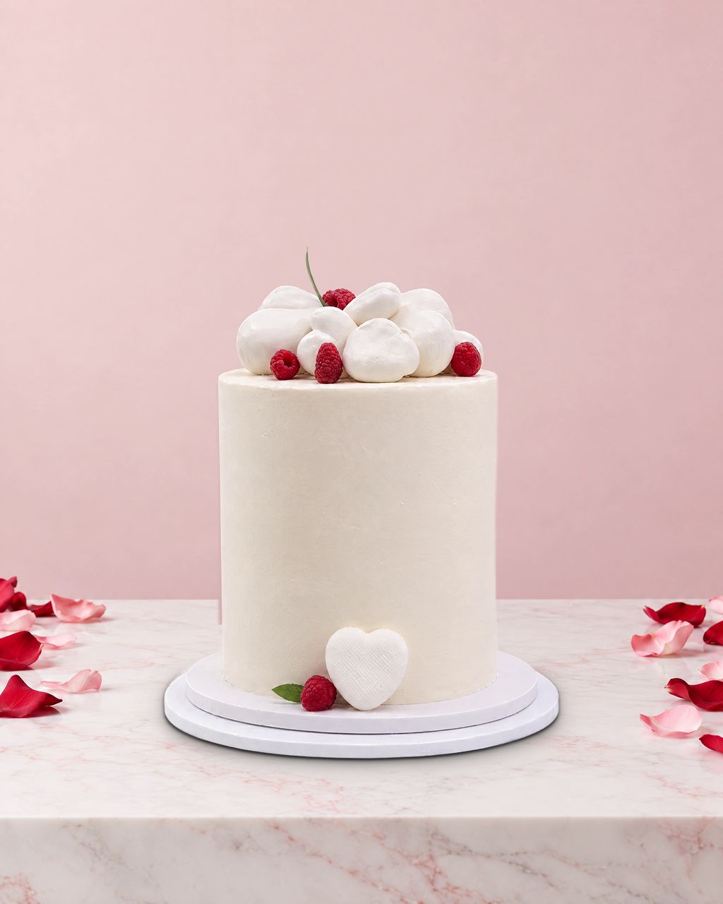 Настоящий торт ко Дню святого Валентина от Nelly's Cakes, дизайн «День святого Валентина 003»