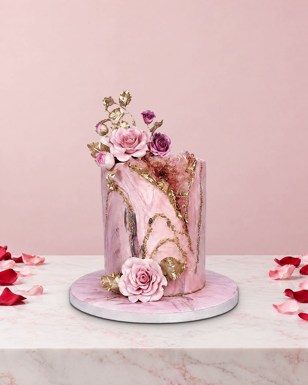 Настоящий торт ко Дню святого Валентина от Nelly's Cakes, дизайн «День святого Валентина 004»