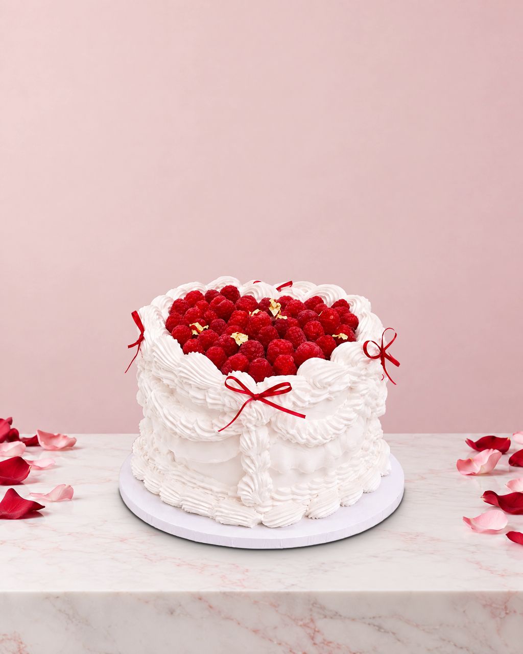 Настоящий торт ко Дню святого Валентина от Nelly's Cakes, дизайн «День святого Валентина 012»